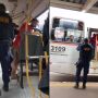 Os guardas da GCM estavam fazendo uma fiscaliza&ccedil;&atilde;o contra ambulantes no Terminal General Os&oacute;rio
