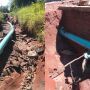 Cratera acumula &aacute;gua em dias de chuva e vizinhan&ccedil;a cobra manuten&ccedil;&atilde;o da prefeitura