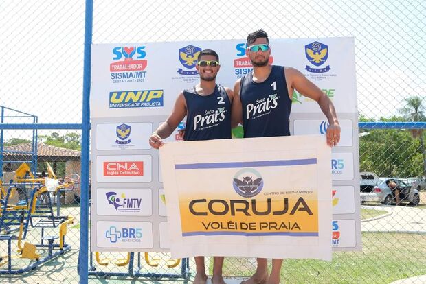 Dupla patrocinada pelo TopMídiaNews vence torneio de vôlei de praia em Cuiabá