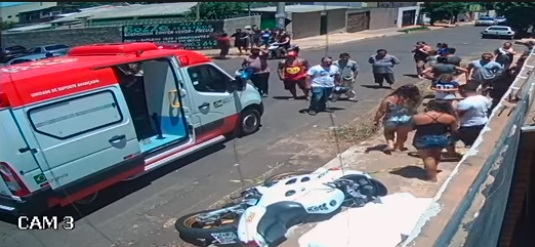 Vídeo: morte de jovem em batida de moto gera forte comoção entre amigos no Estrela do Sul