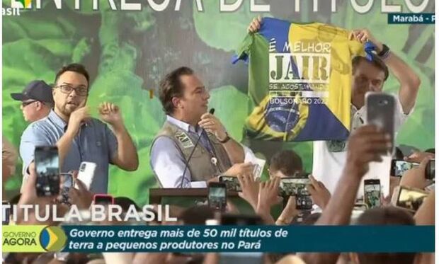 MP pede aplicação de multa a Bolsonaro por propaganda eleitoral antecipada