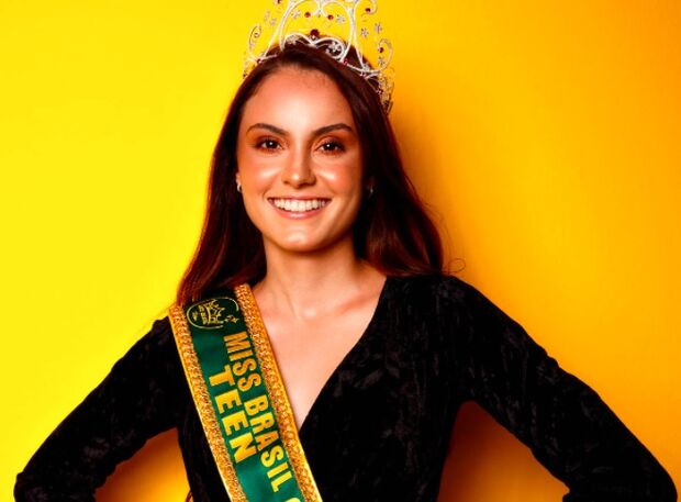 De MS, Maria Fernanda Saggin vence o Miss Brasil Adolescente