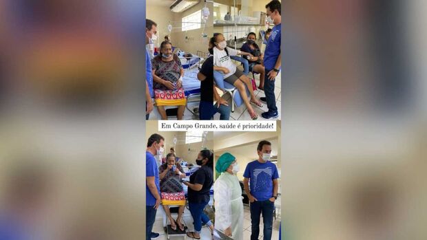 Marquinhos visita postos de saúde no primeiro dia do ano em Campo Grande (vídeo)