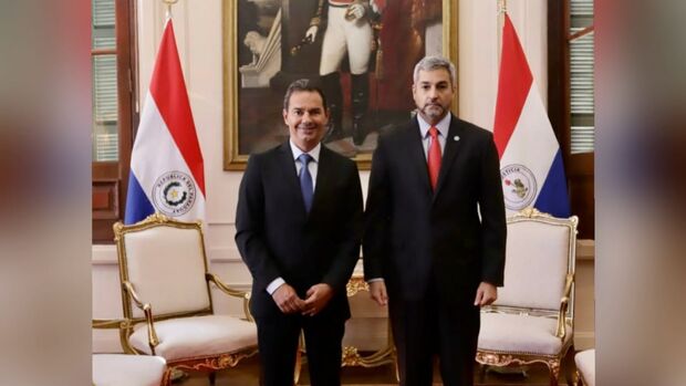 Marquinhos visita presidente do Paraguai para discutir Rota Bioceânica