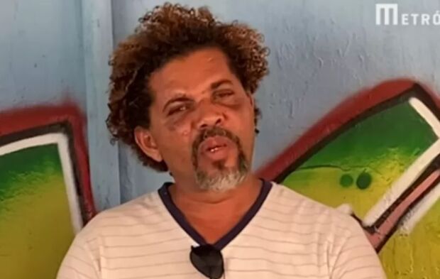 Morador de rua agredido por personal que flagrou sexo com mulher fala que não fez mal nenhum