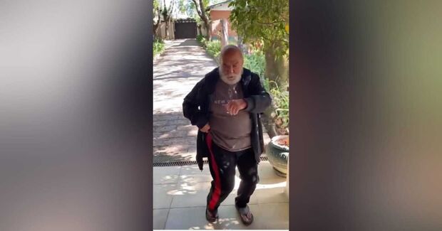 Aos 93 anos, ator Lima Duarte viraliza com dancinha 'Desenrola, bate, joga de ladinho'