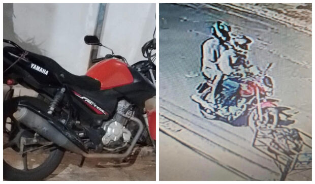 Moto usada para trabalho é furtada e dona faz apelo em Campo Grande (vídeo)