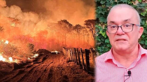 Com atraso, deputado petista pede ajuda por incêndios que devastam Pantanal do MS