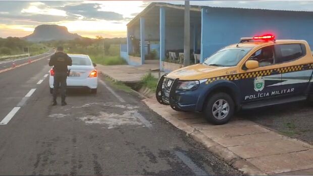 Operação Carnaval: polícia prende três e apreende veículo roubado neste fim de semana na MS-450