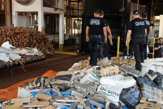 Defron incinera 29 toneladas de drogas apreendidas em MS