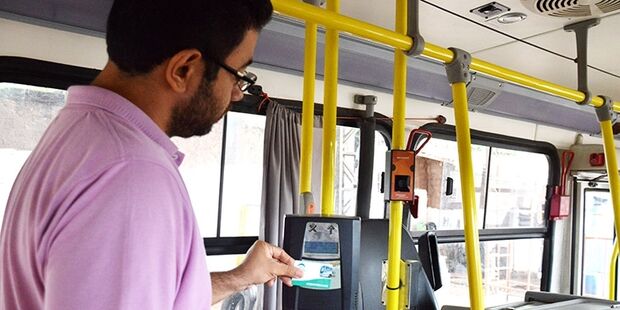 Bilhetagem eletrônica já está em teste em ônibus de Corumbá