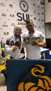 Claudionor Cardoso fica com bronze em Sul-Americano de jiu-jitsu