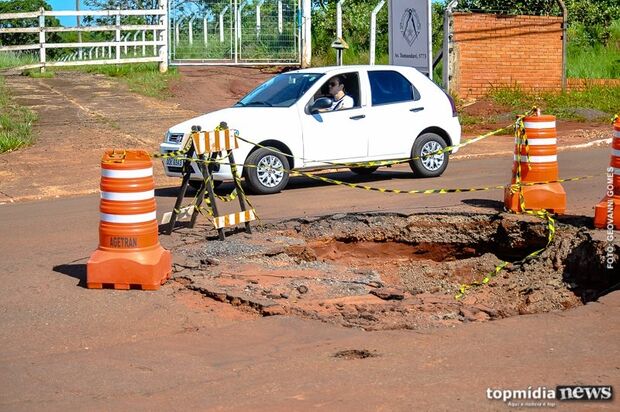 Mais uma vez, solução para buracos no asfalto de Campo Grande é adiada
