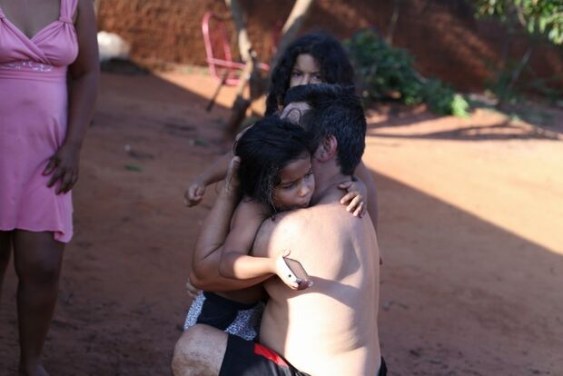 Criança fica prensada em betoneira dentro de residência no Jardim Tijuca