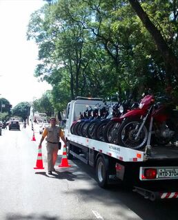 Blitz remove 22 motos na Vila Belo Horizonte e sábado terá nova ação