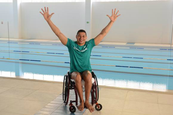 Na quinta paralimpíada, Clodoaldo promete fazer o que for preciso por medalhas
