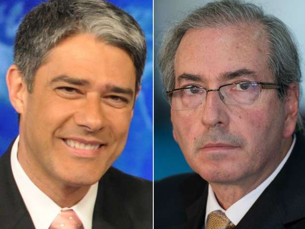 Bonner rebate Cunha: 'A Globo não se sente atingida'