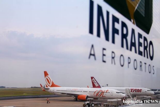 Aeroporto de Campo Grande opera com oito voos neste sábado