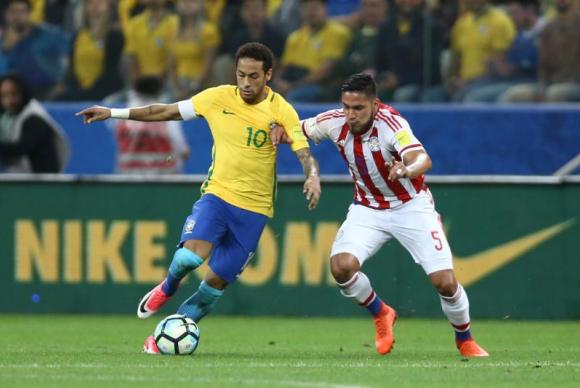 Brasil vence o Paraguai e garante classificação para a Copa na Rússia