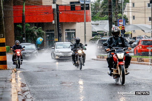 Domingo continua chuvoso em Mato Grosso do Sul