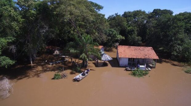 Nível do rio Miranda ultrapassa os sete metros e permanece em estado de emergência