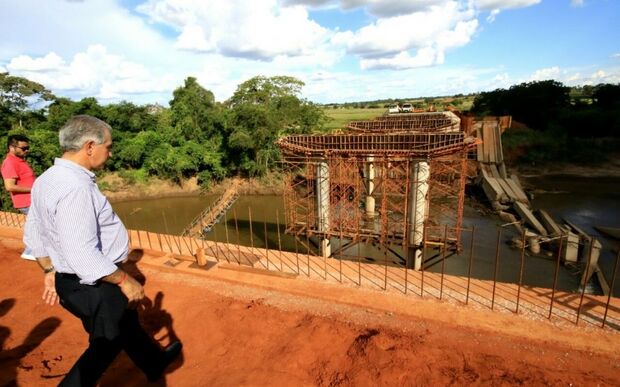 Aniversário de Guia Lopes: Governador garante entrega da ponte em 90 dias
