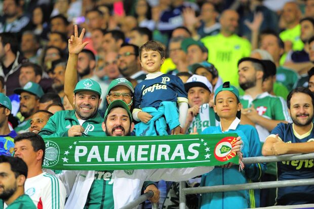 Palmeiras lidera média de pagantes em 2018. Veja a lista com os 20 melhores clubes