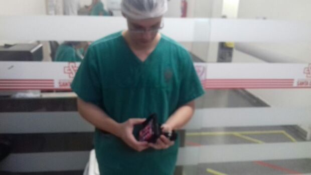 Primeira cirurgia usando smartphone é realizada em Campo Grande
