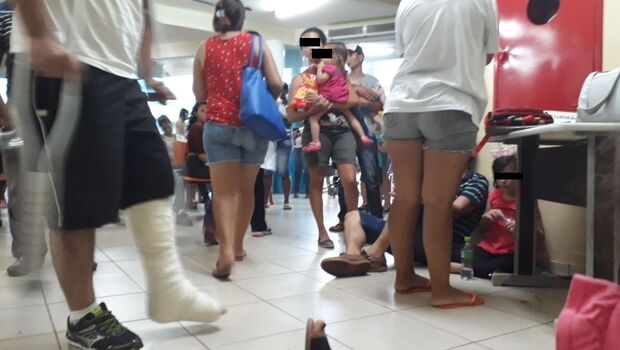Paciente relata caos e espera de até oito horas por pediatra na UPA Cel. Antonino