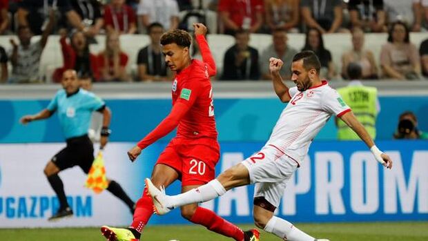Inglaterra sofre, mas vence a Tunísia na estreia com dois gols de Harry Kane