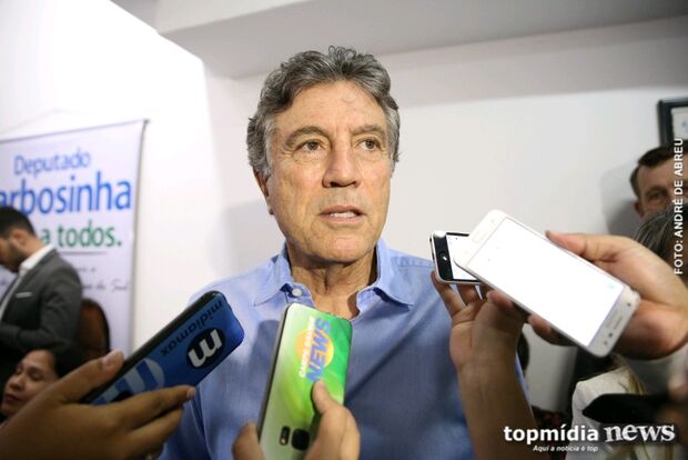 DEM oficializa aliança com PSDB e indica Murilo como vice de Reinaldo Azambuja