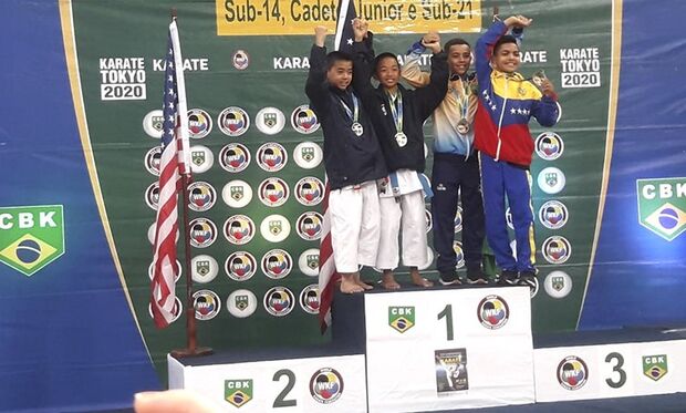Karateca de Corumbá conquista bronze em Pan-Americacano no RJ