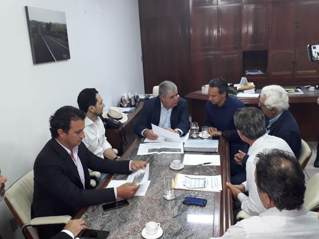 Em reunião com Dnit, CCR e prefeito, Marun anuncia R$ 9,5 milhões para última etapa do anel viário
