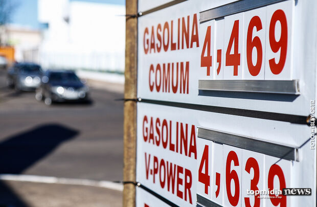 ANP mostra alta de R$ 0,2 na gasolina, mas reajuste médio chega a 15 centavos em Campo Grande