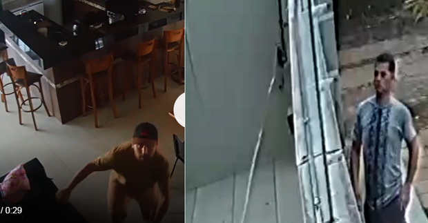 VÍDEO: bandidos passam por câmeras, alarme e cerca elétrica para roubar à luz do dia