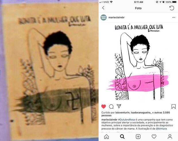 Peças artísticas são marcadas com suástica, “17”, “Bolsonaro” e ilustrações obscenas na UEMS