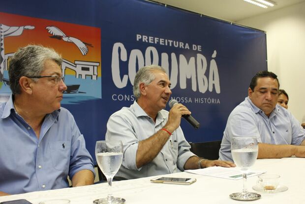 Reinaldo Azambuja reafirma compromisso com demandas de Corumbá e Ladário