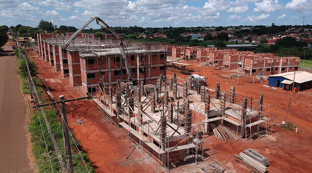 Construção de mais de mil casas segue em ritmo acelerado na Capital