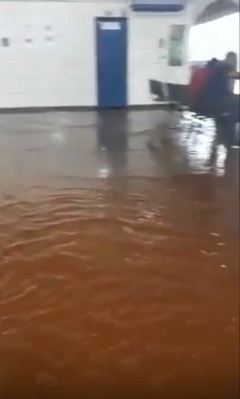 VÍDEO: chuva alaga escola municipal em Campo Grande