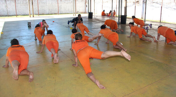 MALHAÇÃO: projeto incentiva prática de atividades físicas a reeducandas em Campo Grande