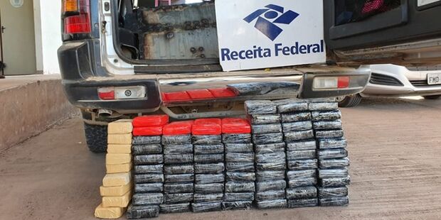 'La Coca': casal de bolivianos é preso com 82 kg de cocaína dentro de van na BR-262
