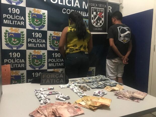 Casal é preso com cocaína e dinheiro em 'cracolândia' de cidade do MS