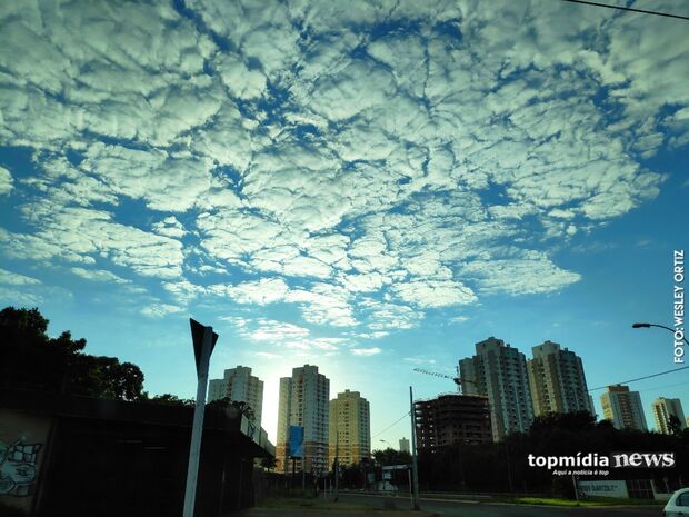 Domingão é de céu claro e calor predomina em Mato Grosso do Sul