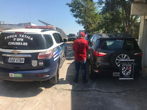 Polícia Militar prende homem envolvido em golpe e recupera veículo de locadora