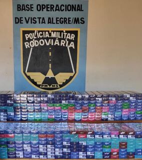 Rapaz é preso com 720 pacotes de essência de narguilé contrabandeados