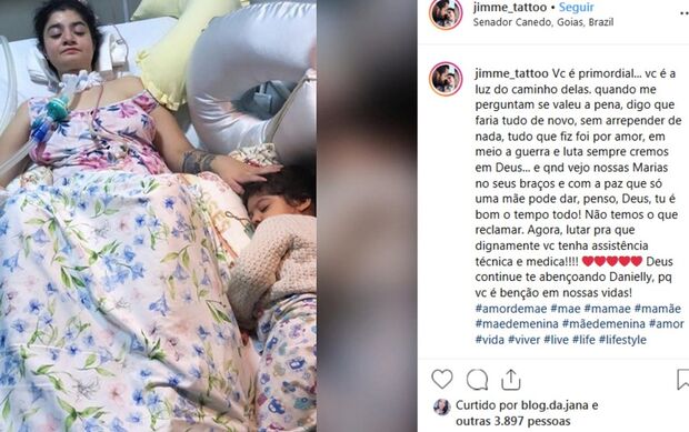 Tatuador aprende a maquiar esposa tetraplégica, posta vídeo e viraliza nas redes sociais