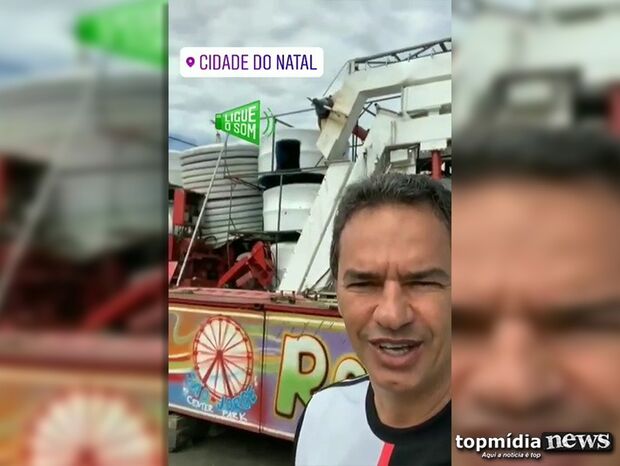 VÍDEO: Marquinhos visita Cidade do Natal e anuncia chegada da roda-gigante
