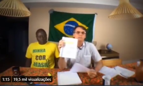 VÍDEO: antes da posse, Bolsonaro citou Constituição e jurou não negociar cargos, diz Major Olímpio