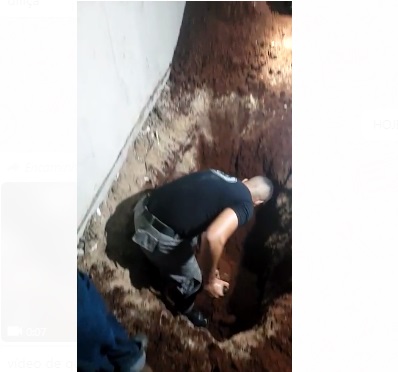VÍDEO: corpo de primo de serial killer é achado enterrado na Vila Planalto