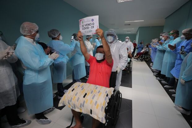 COVID-19: Brasil tem 750 mil curados e menos mortes nesta segunda-feira
